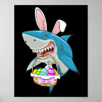 Hai-Osterhasen-Eierkorb Lustige Jungen Mädchen Kin