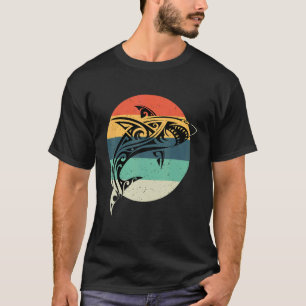 Hai-Ozean Urlaub Retro Throwback Vintage T-Shirt