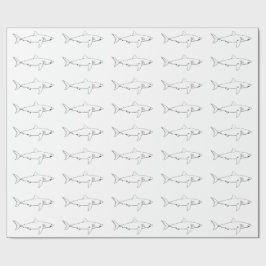 Hai-Packpapier Geschenkpapier