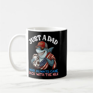 Hai Papa kam mit Milch zum 250. Geburtstag zurück Kaffeetasse