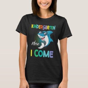 Hai-Schüler-Senior Zurück zur Schule Kindergarten T-Shirt