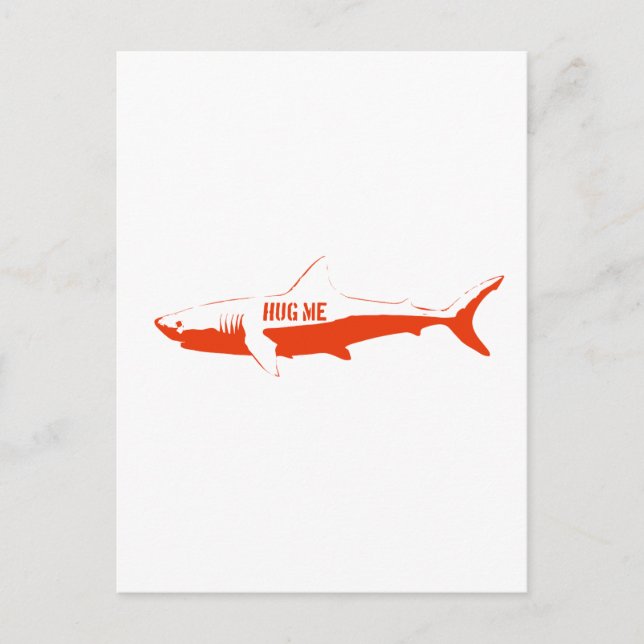 Hai, so umarme mich! postkarte (Vorderseite)
