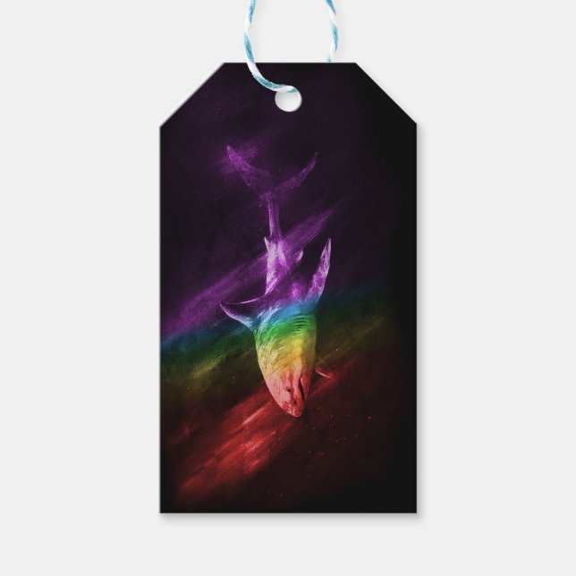 Hai-Stolz Geschenkanhänger (Vorderseite)