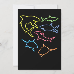 Hai-Symbol - Niedliche Haifisch-Liebhaber - Gesche Save The Date