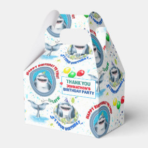 Hai-Themen-Kindergeburtstag Geschenkschachtel