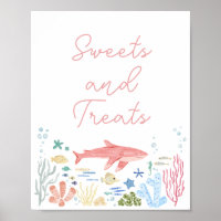 Hai unter den Sea Baby Shower Süßigkeiten