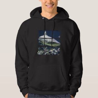 Hai Unterwasser Ozean Meer Natur Tier Freizeit F Hoodie
