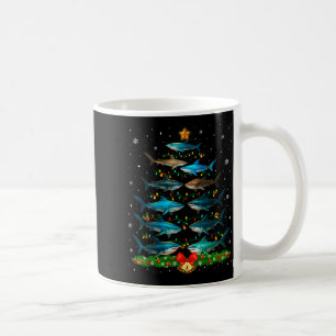 Hai-Weihnachtsbaum-Schmuck Lustige Hai-Liebhaber X Kaffeetasse