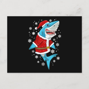 Hai-Weihnachtsgeschenk Santa-Geschenke Ankündigungspostkarte