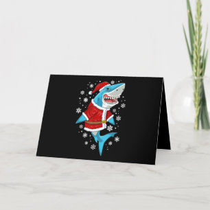 Hai-Weihnachtsgeschenk Santa-Geschenke Feiertagskarte