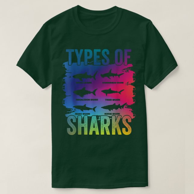 Haiarten T-Shirt (Design vorne)