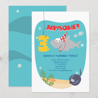 Haibeiß Dritte Geburtstagseinladung Einladung