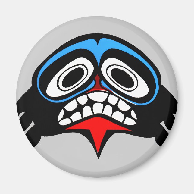 Haida Art Magnet (Vorne)