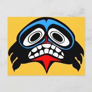 Haida Art Postkarte