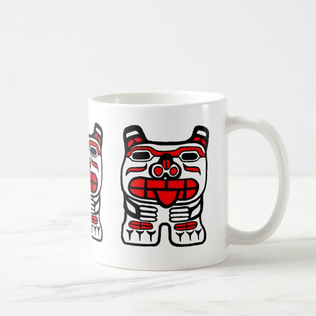 Haida Bear Kaffeetasse (Rechts)