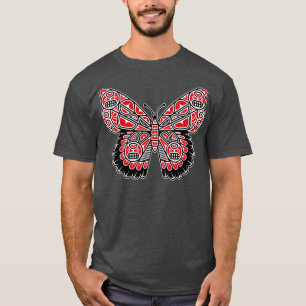 Haida Butterfly Amerikanische Ureinwohner Indianer T-Shirt