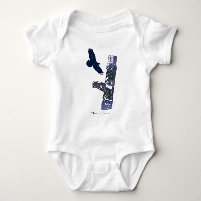 HAIDA COLLECTION BABY STRAMPLER (Vorderseite)