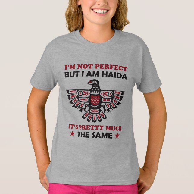 Haida Eagle Haida Nation Native Pride Geschenkidee T-Shirt (Vorderseite)