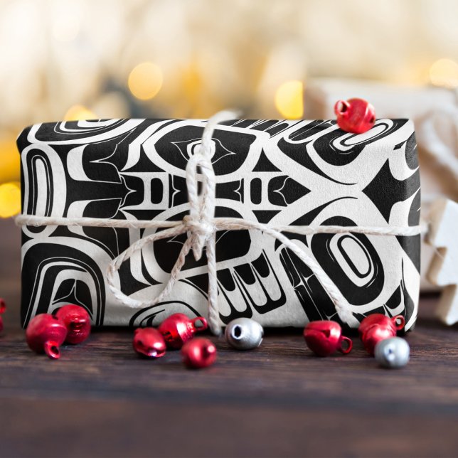 Haida Eagle Thunderbird Nordwestkolumbien Geschenkpapier (Von Creator hochgeladen)