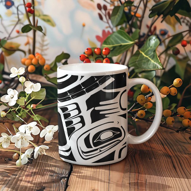 Haida Eagle Thunderbird Nordwestkolumbien Kaffeetasse (Von Creator hochgeladen)