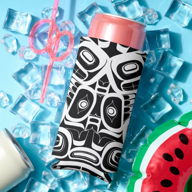 Haida Eagle Thunderbird Nordwestkolumbien Selters Dosenkühler (In Situ Sommer)