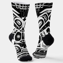Haida Eagle Thunderbird Nordwestkolumbien Socken