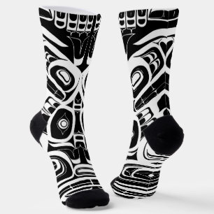 Haida Eagle Thunderbird Nordwestkolumbien Socken