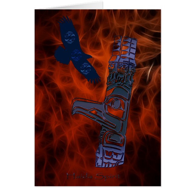 Haida Eagle & Totem Pole Art-Series (Vorne)