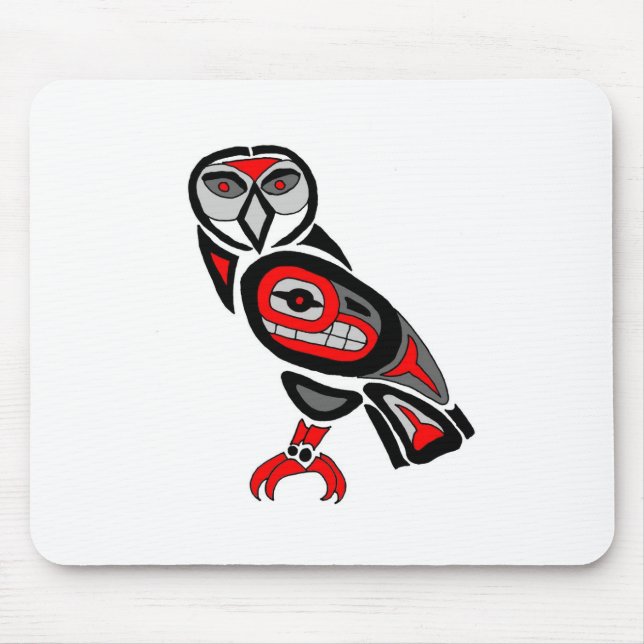 Haida-Eule 2014 Mousepad (Vorne)
