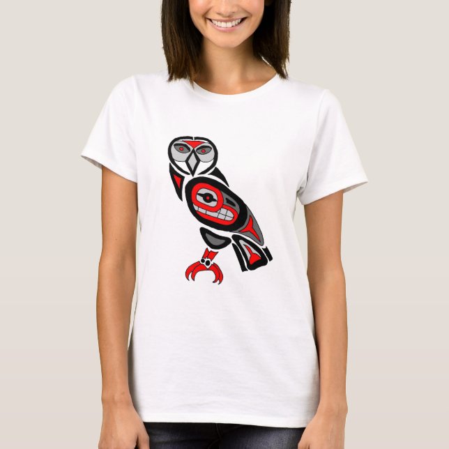 Haida-Eule 2014 T-Shirt (Vorderseite)