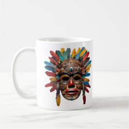 Haida Kinich Ahau #102 - Haida Mayan Shaman Kaffeetasse