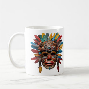 Haida Kinich Ahau #102 - Haida Mayan Shaman Kaffeetasse