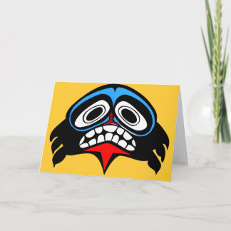 Haida-Kunst Karte