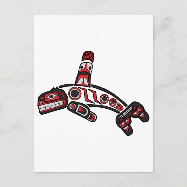 Haida Orca 2012 Postkarte (Vorderseite)