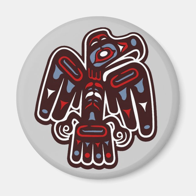 Haida Thunderbird Magnet (Vorne)