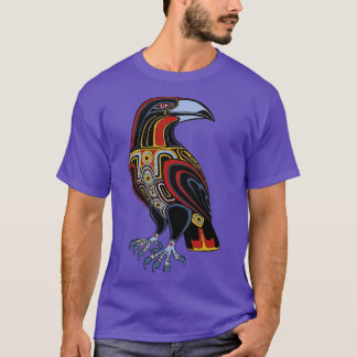 Haida Tlingit Native Raven T-Shirt