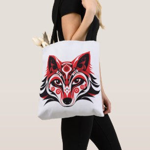 Haida Tlingit Native Totem Wolf