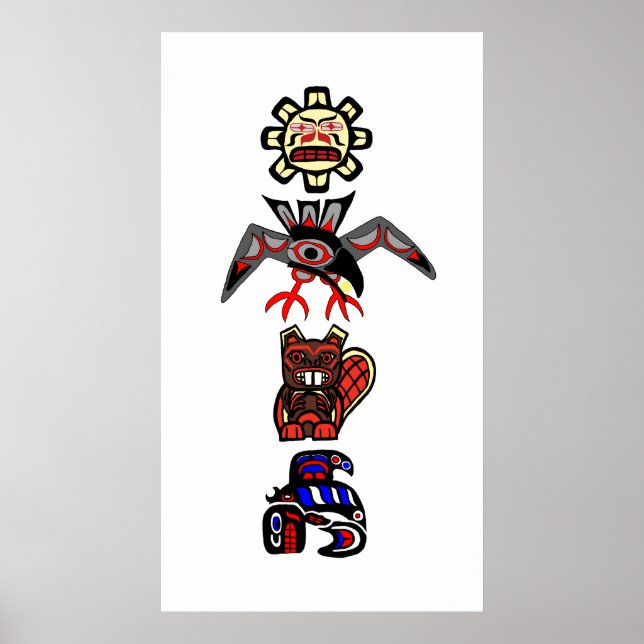 Haida Totem 2 Poster (Vorne)