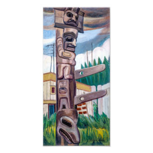 Haida Totem   Emily Carr   Fotodruck