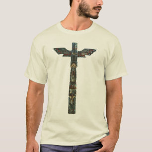 Haida-Ureinwohner-Eagle-Totempfahl T-Shirt