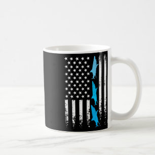 Haie 4. Juli American Flag Boys Kids Men Ret Kaffeetasse