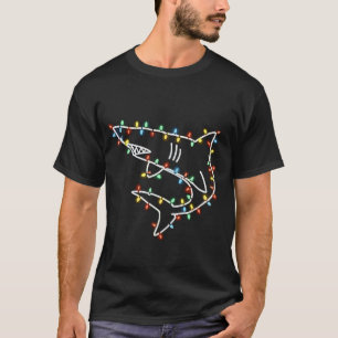 Haie Baum Weihnachten Xmas Haustier Tier Hai Liebh T-Shirt