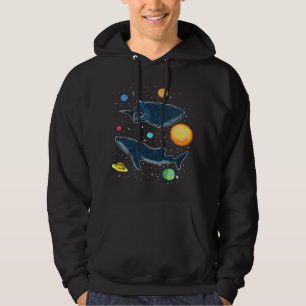 Haie im Galaxy Funny Whale Shark Lover Hoodie