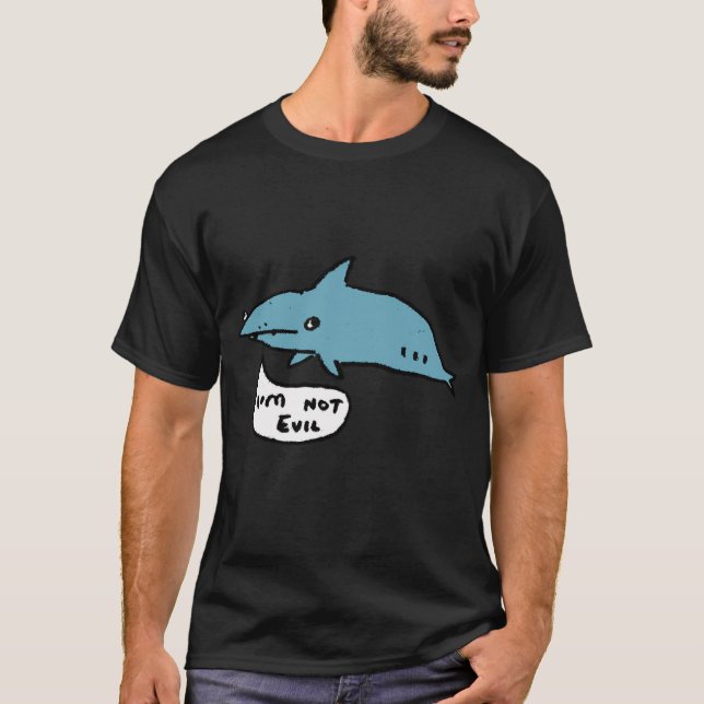 Haie sind nicht böse T-Shirt (Vorderseite)
