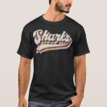Haie Sport Name Vintag Retro Geschenk Männer Fraue T-Shirt<br><div class="desc">Haie Sport Name Vintag Retro Geschenk Männer Frauen Mädchen</div>