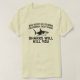Haie töten euch das sonnige Sommermeer in der Fern T-Shirt (Design vorne)