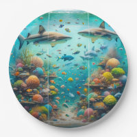 Haie und Fisch Aquatic Aquatic Aquarium Hochzeit