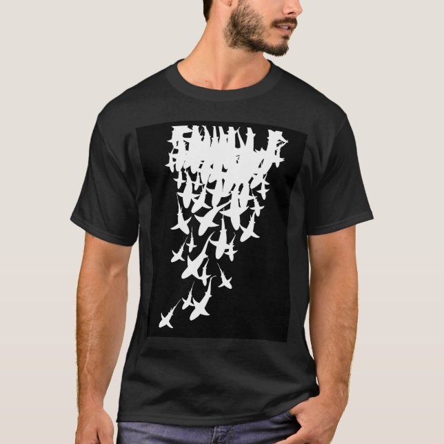 Haie V2 T-Shirt (Vorderseite)