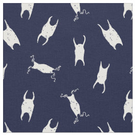 Haiegi Case Blue White Muster Stoff