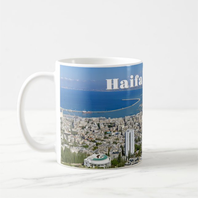 Haifa Hafen Kaffeetasse (Links)